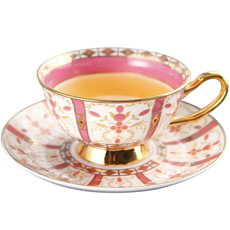 European Style Coffee Set Bone China English Afternoon Tea Cup Set Tea