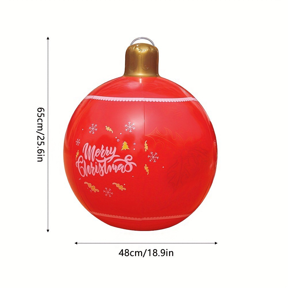 Inflatable Christmas Lantern Ball - Fun Crafts and Outdoor Decoration