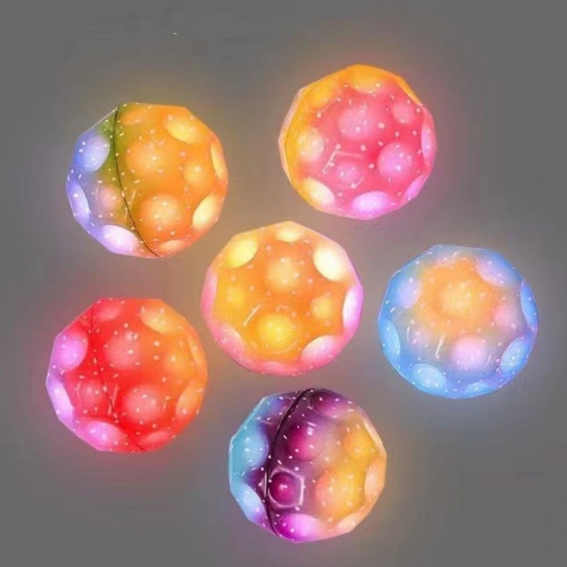 Glowing Extreme High Bouncing LED Space Ball