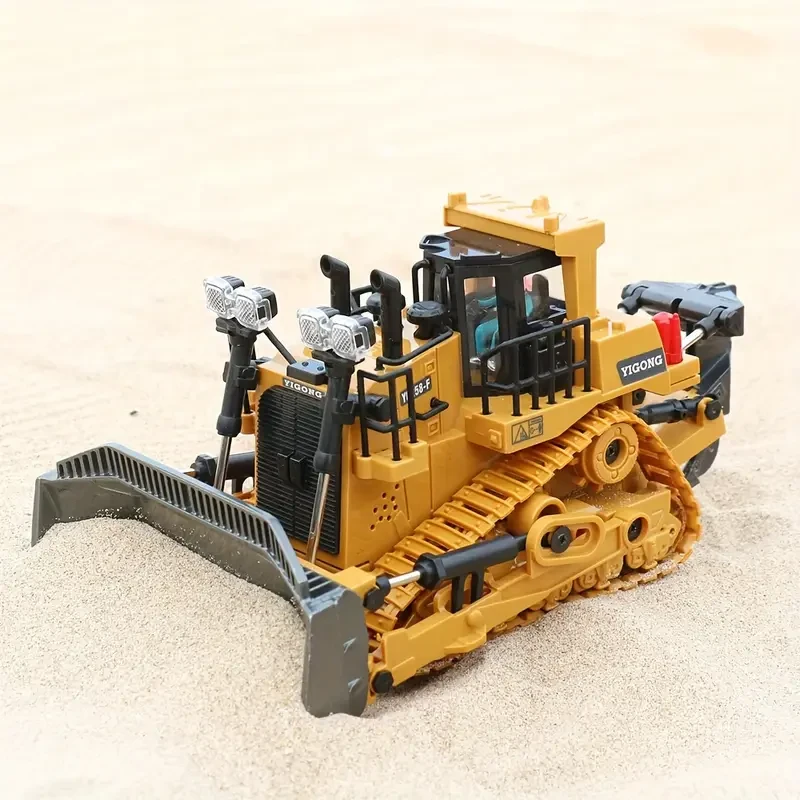 9 Channel Remote - Control Bulldozer Toy
