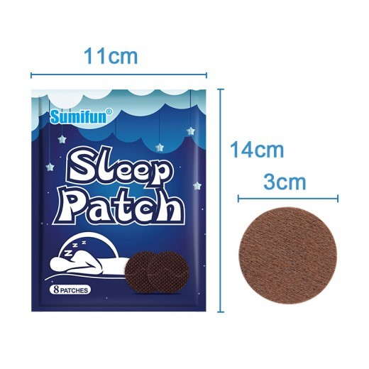 1 Pack Of 8 Sleep Calming Patches
