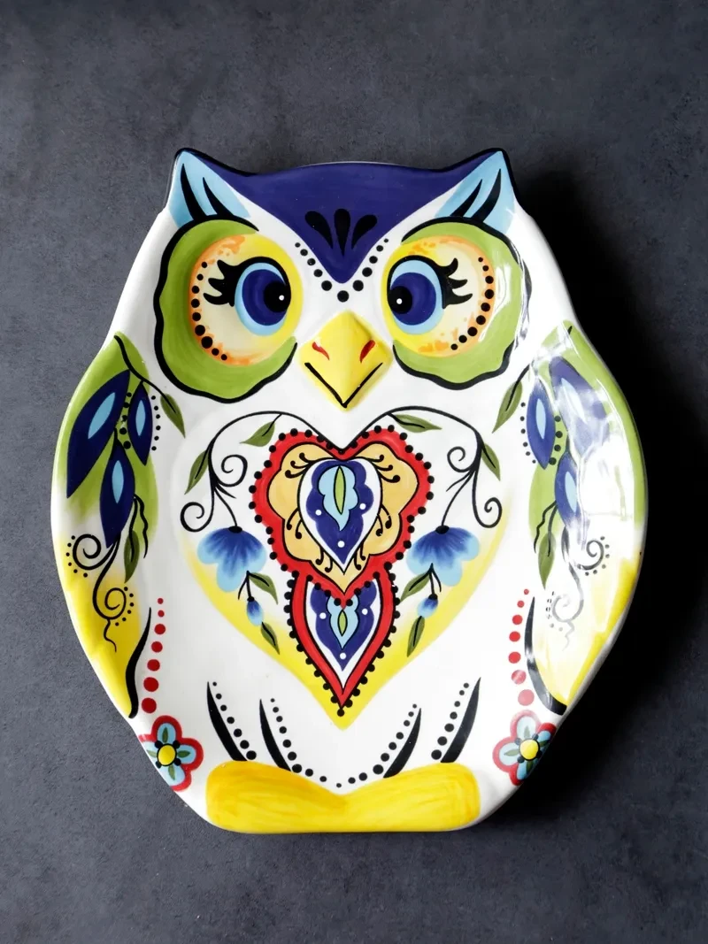 Creative Cartoon Tableware Personalized Decoration Set Plate Special-shaped Plate