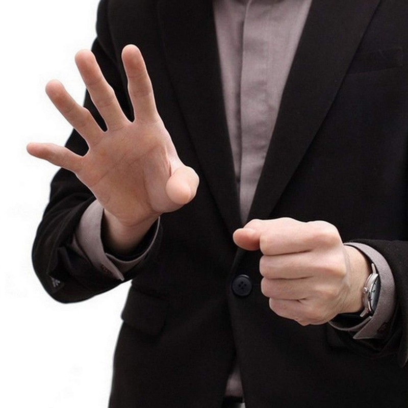 New Magic Trick Thumb Rubber Close Up Vanishing & Appearing Finger Stage Magician Props