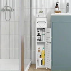 Storage Cabinet Toilet Storage Cabinet for Small Spaces