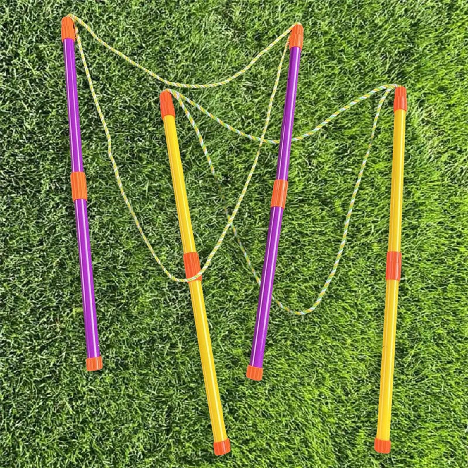 2 Large Bubble Wands - Summer Outdoor Activity Toys for Kids and Adults