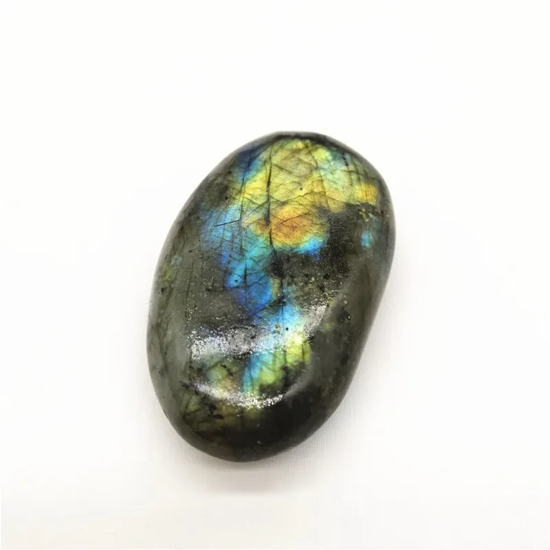 Natural Crystal Moonstone Rough Stone Ornaments Labradorite Rough Stone Ore Aquarium Stone