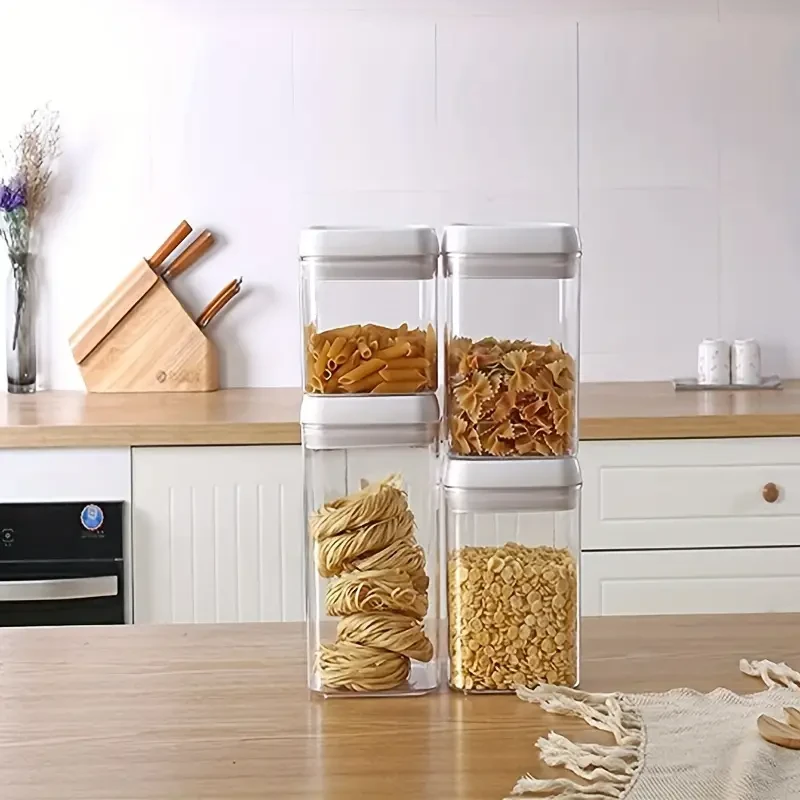 4 Pcs Airtight Food Storage Container Set