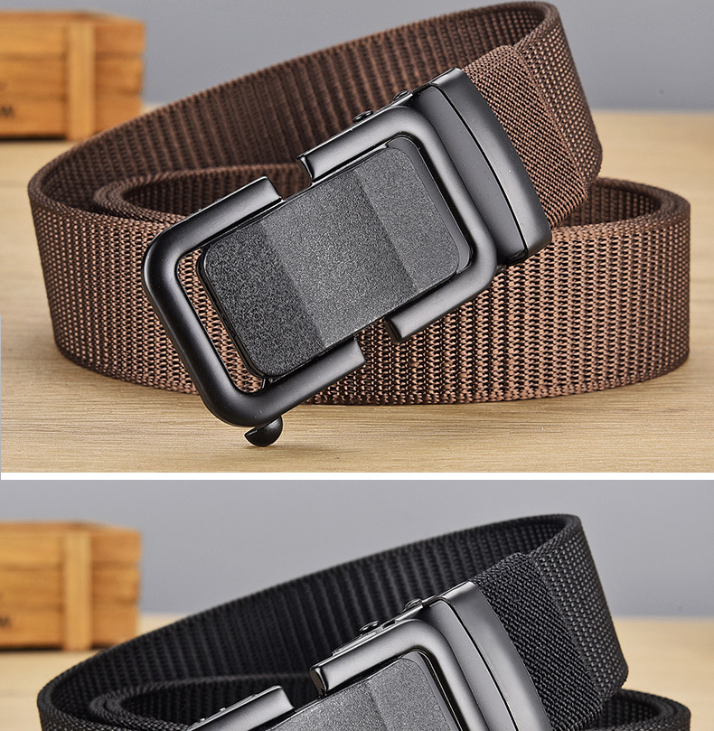 Tactical Nylon Woven Men's Canvas Belt