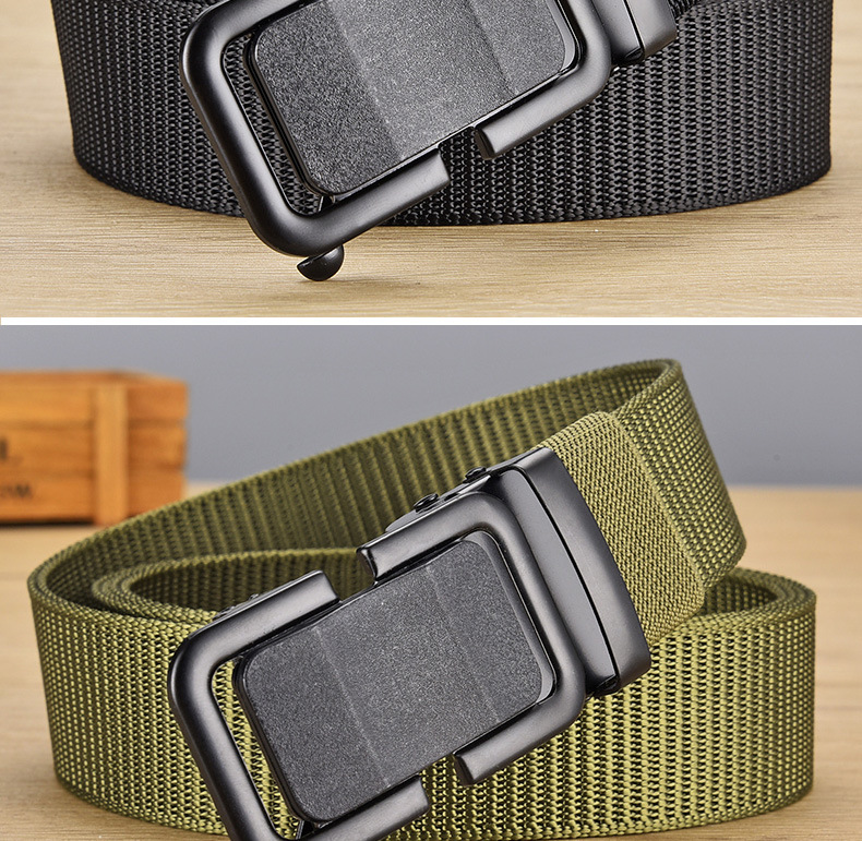 Tactical Nylon Woven Men's Canvas Belt