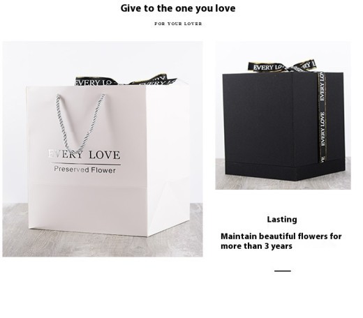 Teacher's Day Gift Simple Preserved Fresh Flower Bluetooth Speaker