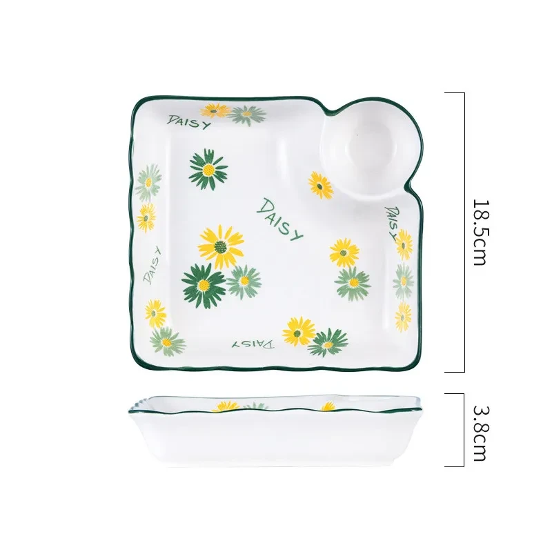 Japanese Tableware Plate Household Dumpling Dish