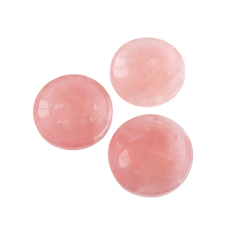 Natural Crystal Round Bowl Rough Stone Polished Round Bowl Crafts Ornaments