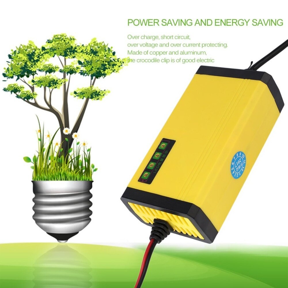 Motorcycle battery charger