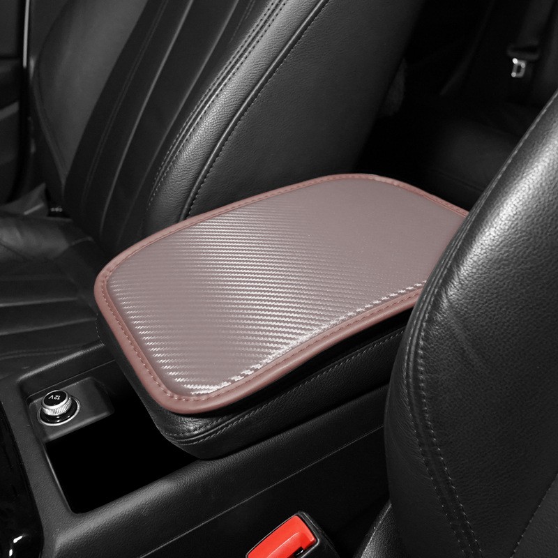 Automotive Carbon Fiber Armrest Box Mat