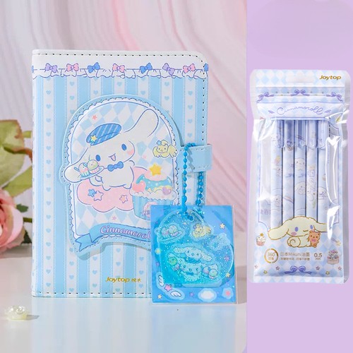 Sanrio Miniso Notebook with Pen Set High Quality Kawaii Stationery featuring My Melody for School Students and Girls