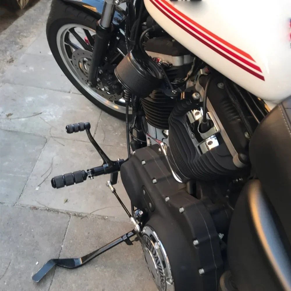 Front Pedal Assembly With Stops Bracket Set
