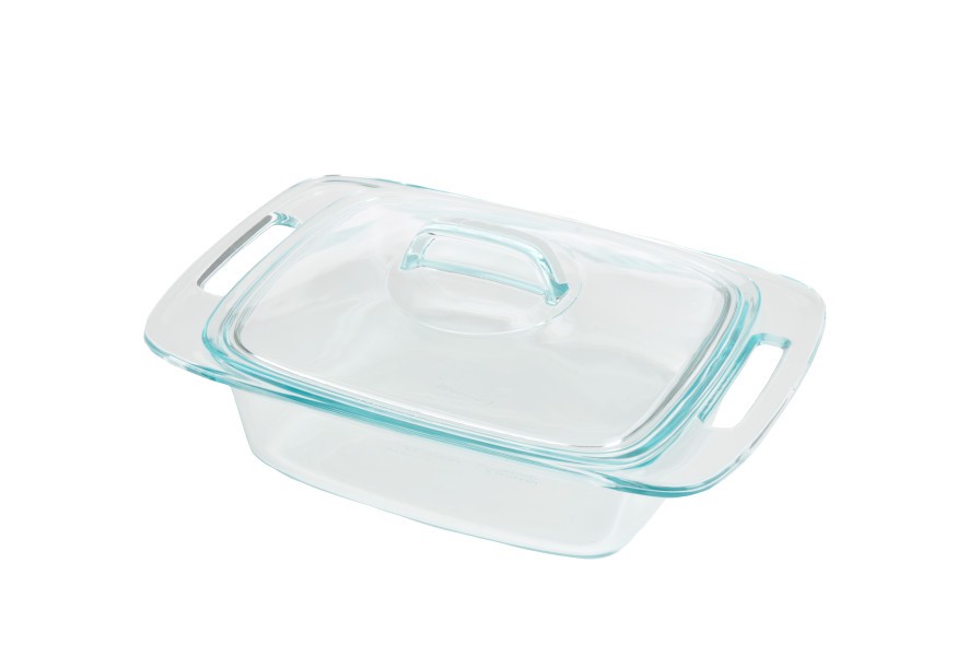 Easy Grab Oblong Covered Casserole Dish 1.9L - Pyrex
