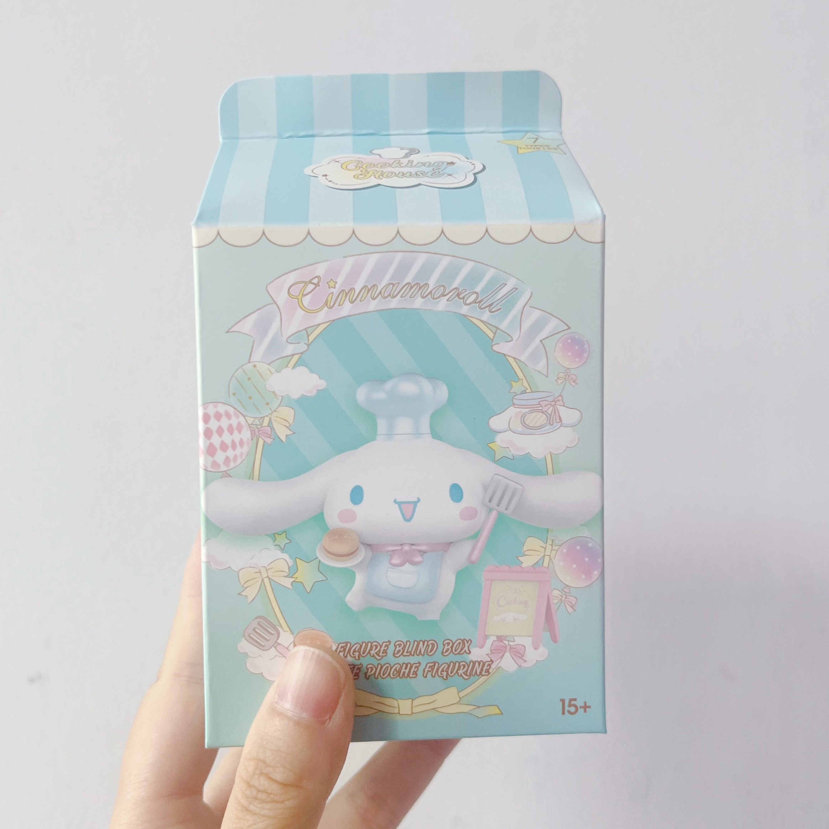 6 Boxes Cinnamoroll Cooking Blind Box MINISO Sanrio Doll Model Decorative Ornaments for Children Toys, Birthday Gifts, Kawaii Trendy Animation