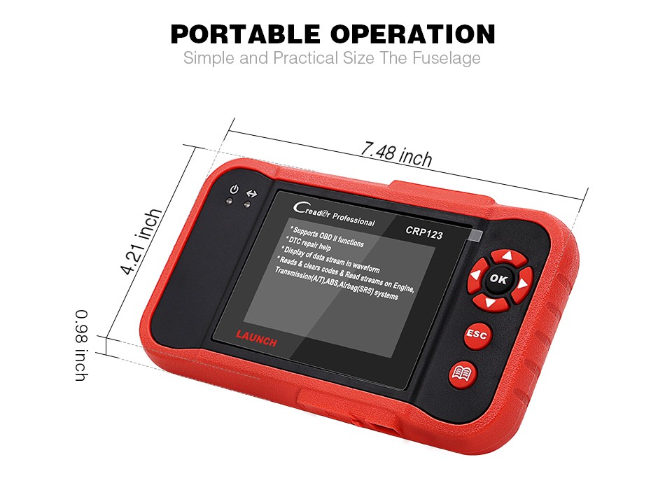 CRP123 Fault Detector Automobile Diagnosis Equipment