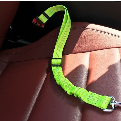 Pet Elastic Reflective Retractable Car Seat Belt