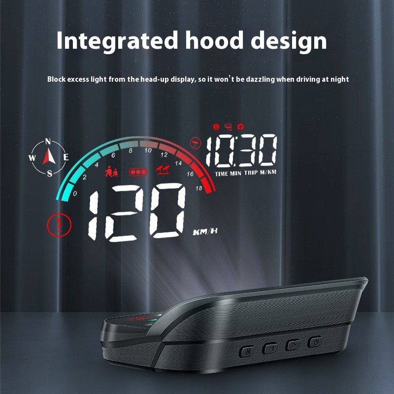 HUD Head-up Display Car OBD Universal Velometer