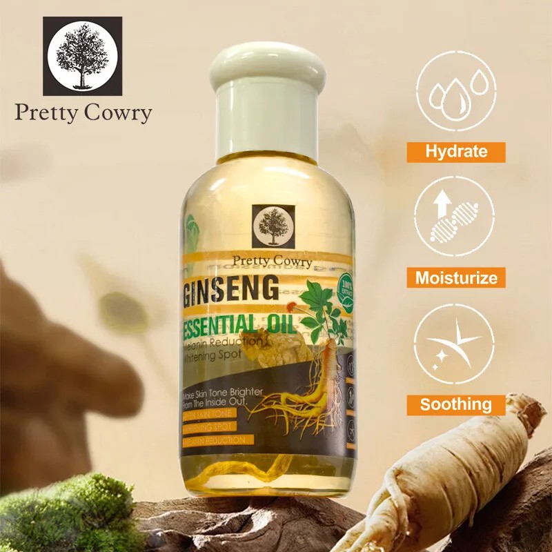 75ml Ginseng Face Oil Firms & Smooths Skin, Reduces Fine Lines, Non-Greasy and Easy to Apply
