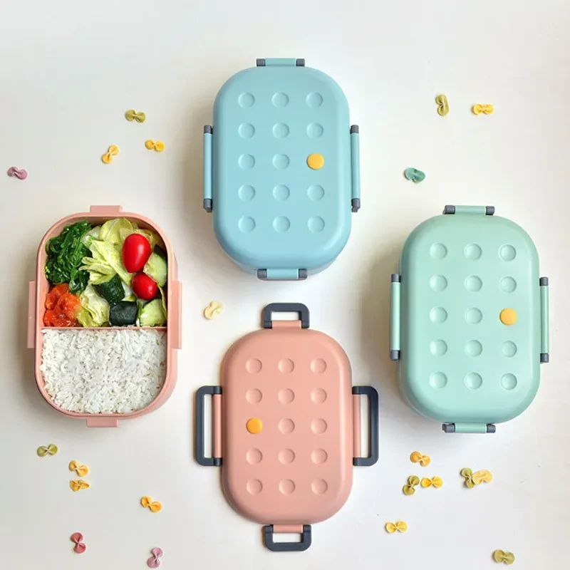 Fashion Creative Literary Plastic Lunch Box