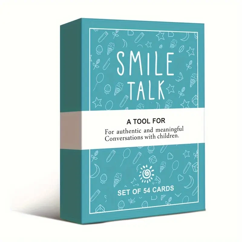 A Box of SMILE TALK Parent- Game Cards