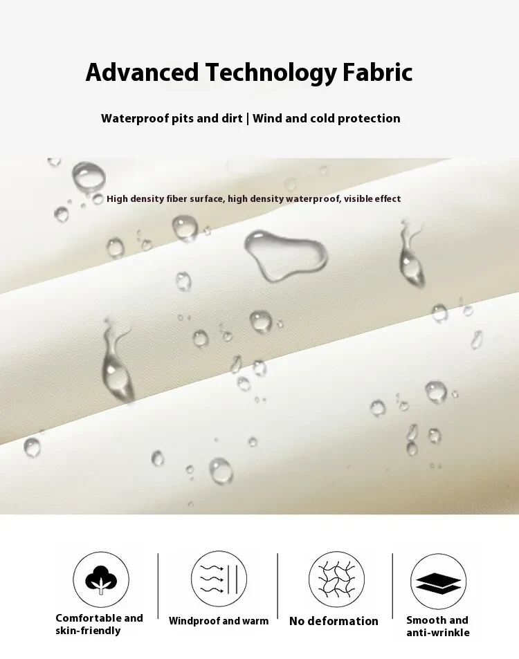 Down Cotton-padded Coat Winter Warm Thickened Puffer Jacket