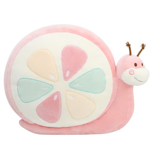 Cushion Doll Girl Sleeping On Bed Holding Birthday Gift