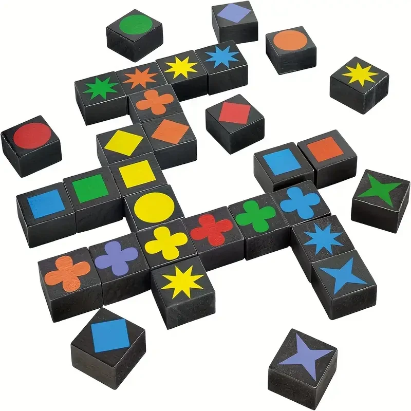 Home Entertainment| Qwirkle Board Game for 2-4 Players