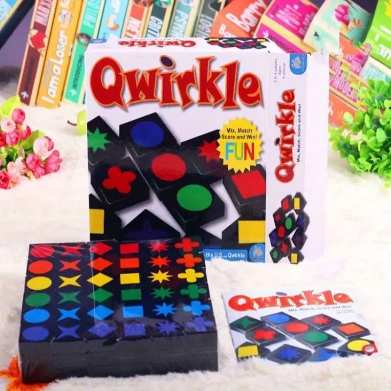 Home Entertainment| Qwirkle Board Game for 2-4 Players
