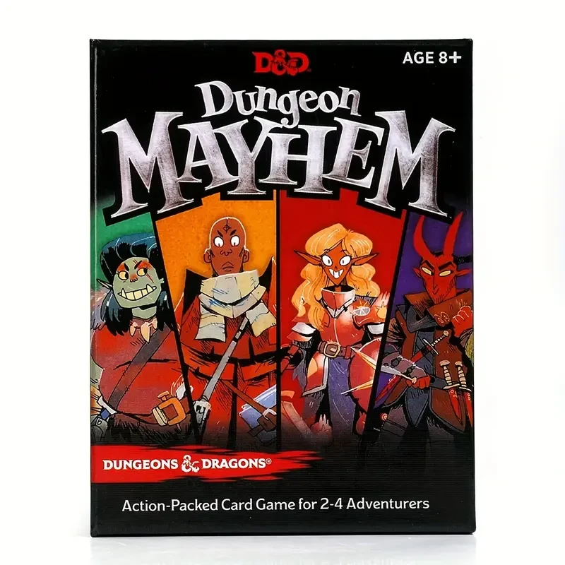Dungeon Mayhem Dungeons Dragons Card Game For 2-4 Players