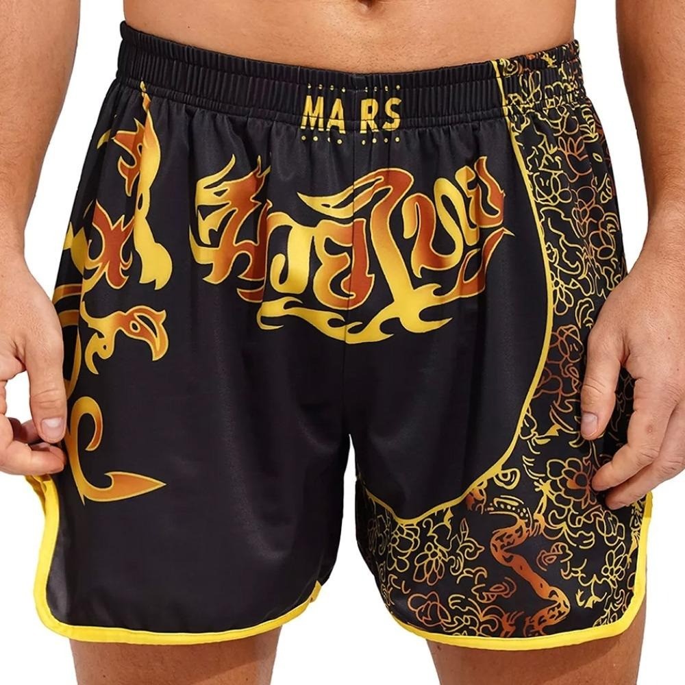 Men's Muay Thai Shorts  MMA Fighting Training Shorts