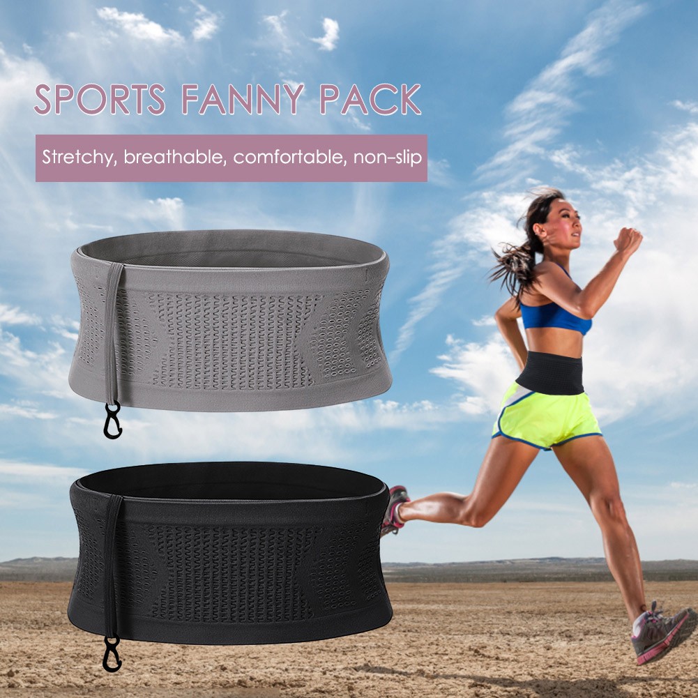 Seamless Running Waistpack Lightweight Invisible Jogging Waist Bags