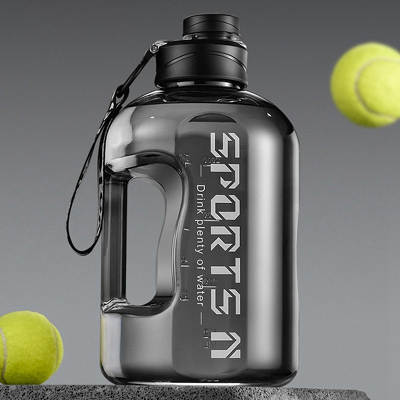 2.7/1.7L Insulated Water Bottle with Straw  Leakproof Fitness Bottle for Gym, Travel, Hiking, and Camping