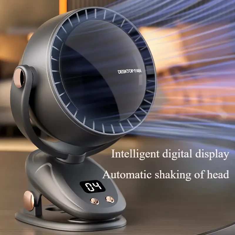 Portable Smart Digital Display Fan