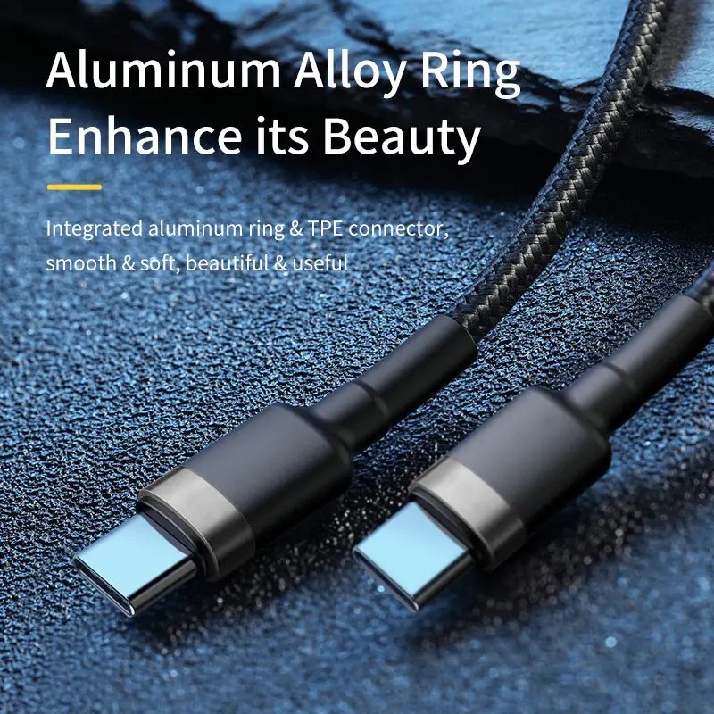 PD 120W Super Charging USB-C to USB-C Cable