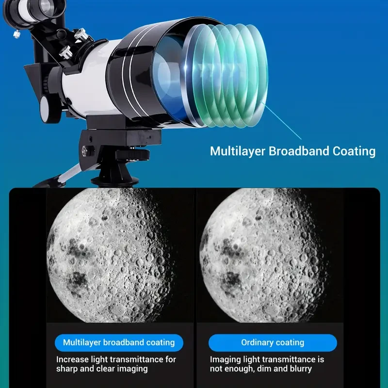 Astronomical Telescope F30070M with Tripod