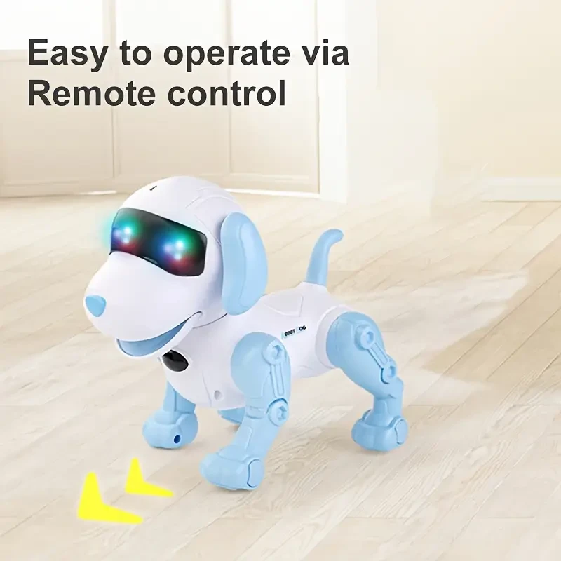 LED Eyes and Voice Interactive Robot Dog