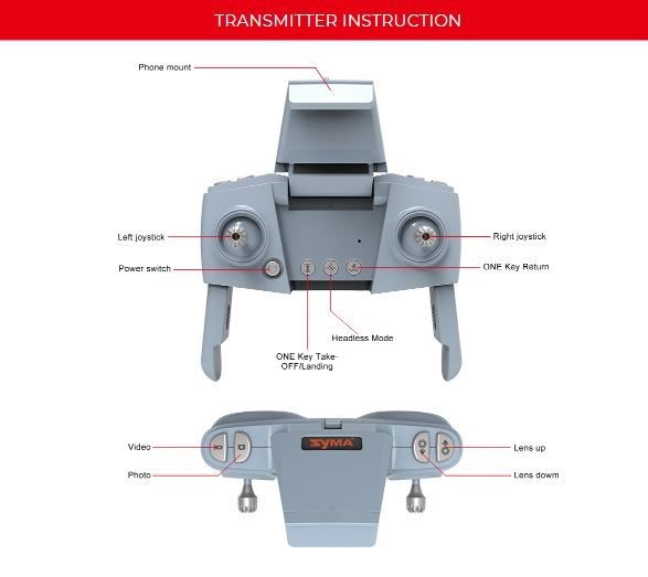 Syma X30 Compact GPS FPV Drone.