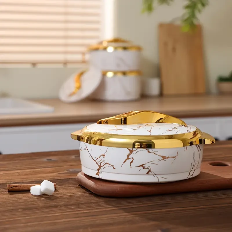 3pcs Golden Touch Food Warmer Set