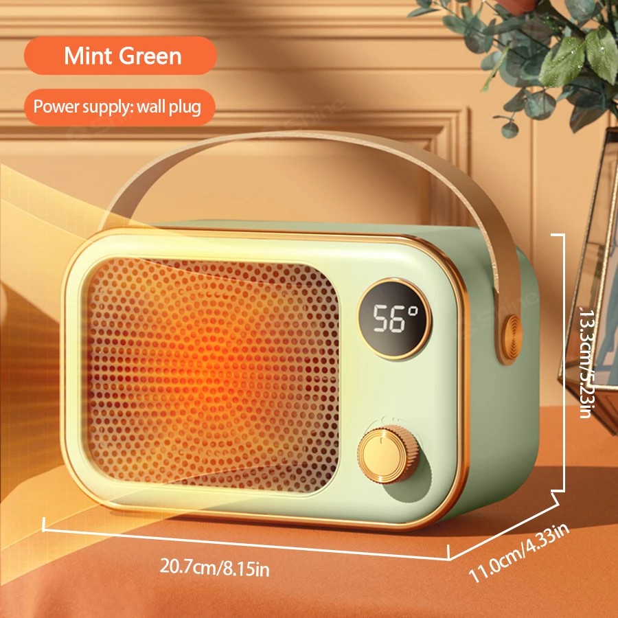 New 1200W Portable Electric Heater  Space Heater with LED Display