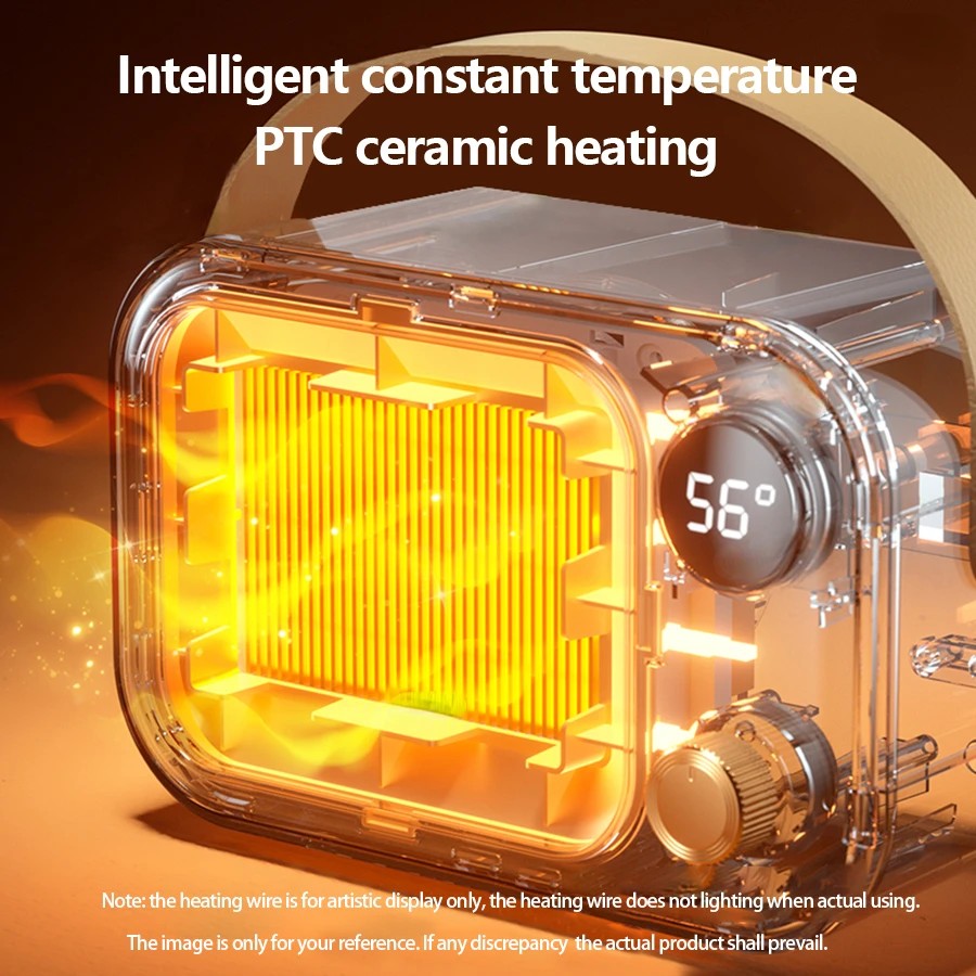 New 1200W Portable Electric Heater  Space Heater with LED Display