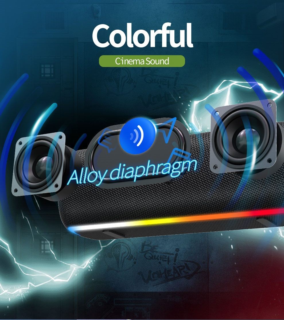 Bluetooth speaker, Zealot S55, HiFi Sound,8 hours Playtime, High Quality Speaker