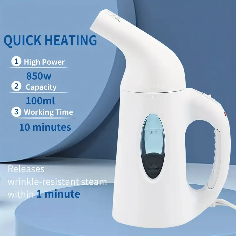 Esuper Clothes Steamer Compact Handheld Design