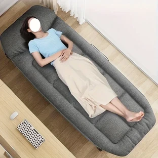Portable Folding Bed – Aluminum Frame, Adult Size