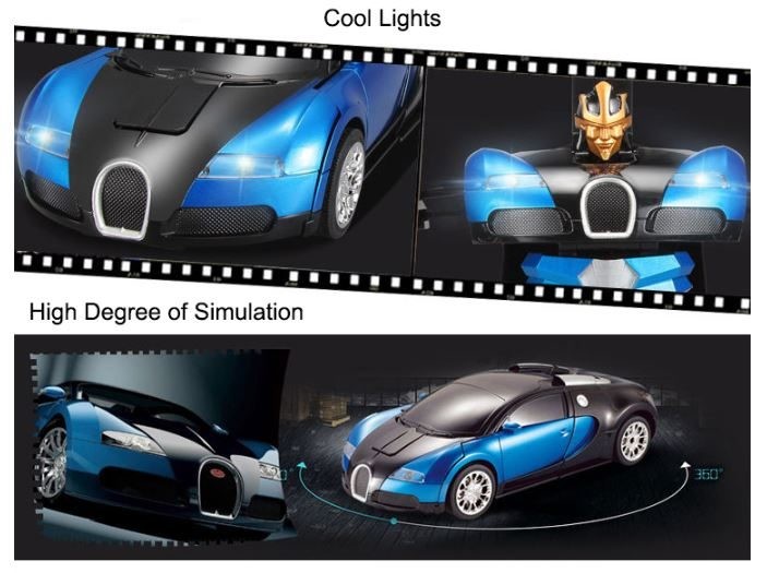 Remote Control Car and transformers Bugatti Veyron, Cool Product