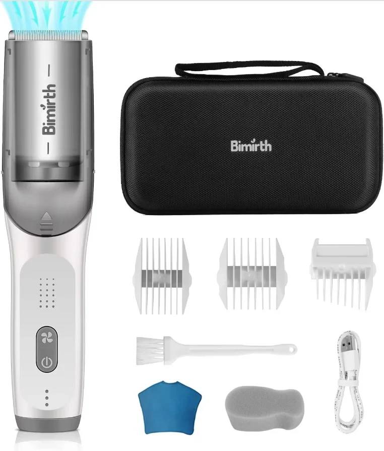 Bimirth Silent Baby Hair Clipper With Hair Vacuum