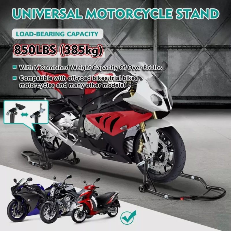 Motorcycle Stand Front Rear Universal